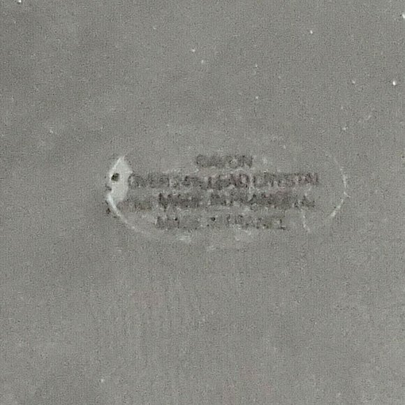 Vintage Avon 24% Lead Crystal Square Trinket Box With Lid ~ Made In France - Picture 6 of 6